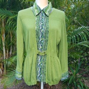 Kim Rogers Long sleeve Top/Sweater Large